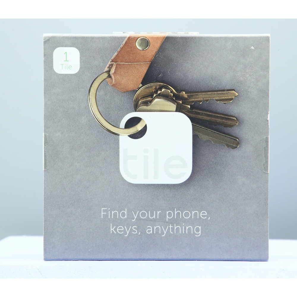 Tile Mate Bluetooth Tracker Key Phone Anything Finder White T1003 1 Pack NEW